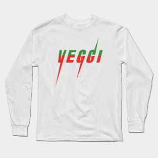 VEGGI (Gucci Blade Parody Vegan) Long Sleeve T-Shirt